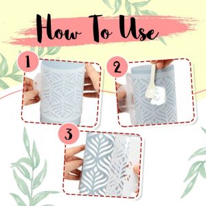 Cake stencils – Šablony na zdobení dortů (10 kusů) 03