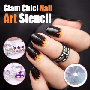 Nailart – Šablony na nehty (144 kusů) 03