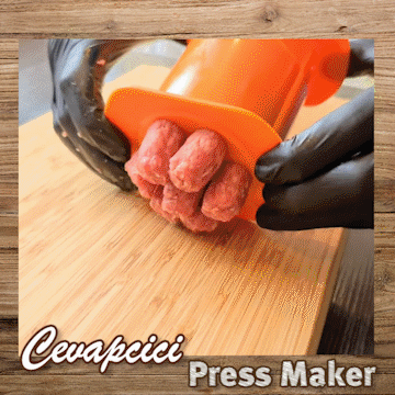 Meat Press Maker – Forma na čevabčiči a klobásy slider