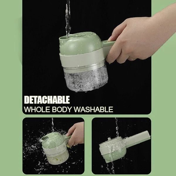 Choppy – 5-dílná kuchyňská souprava na sekání, krájení, loupání a čištění slider