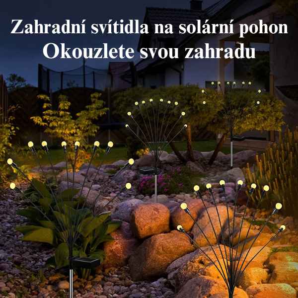 Fairy lights – Solární zahradní svítidla slider