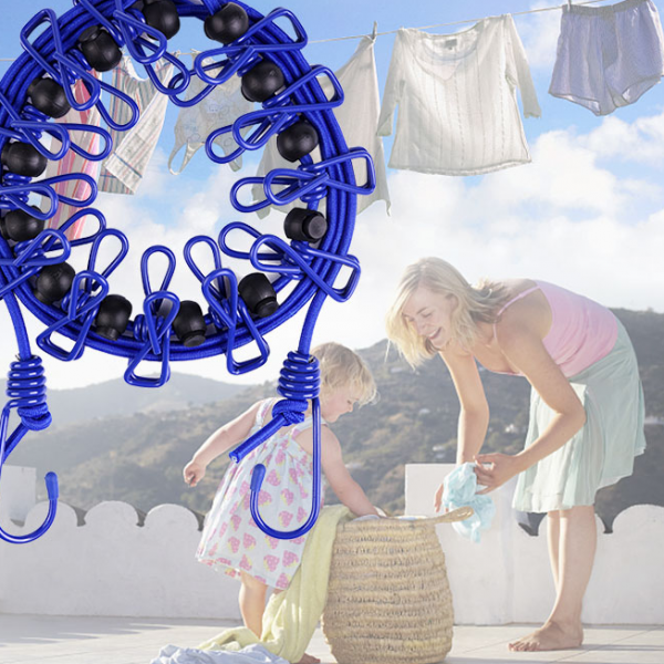 Stretchy Clothesline – Pružná šňůra na prádlo slider