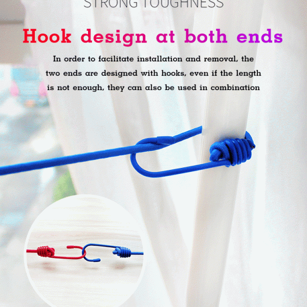 Stretchy Clothesline – Pružná šňůra na prádlo slider