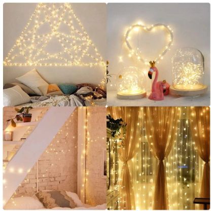 LED CURTAIN – 3D LED světla v podobě závěsu slider