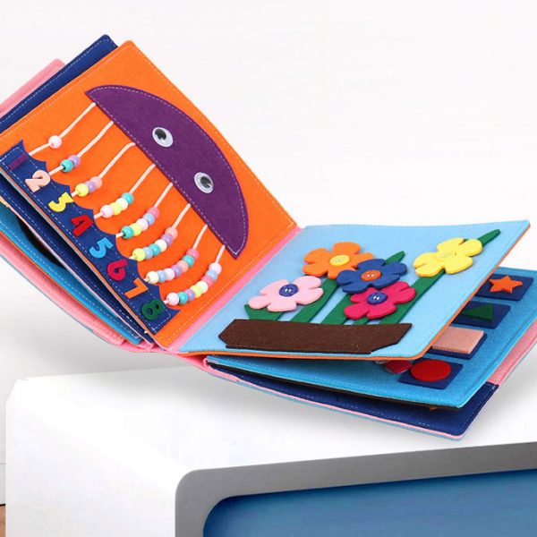 Montessori Book – Tichá kniha pro děti slider