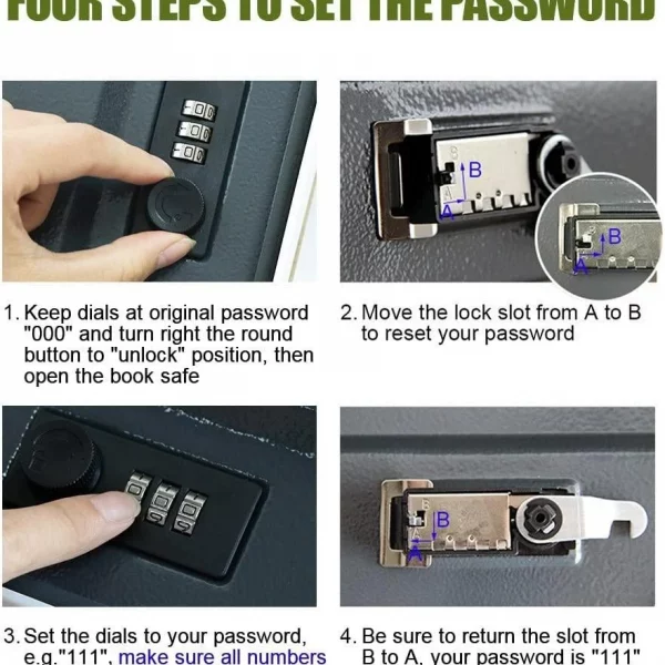 BOOK SAFE – Tajný trezor na knihy slider