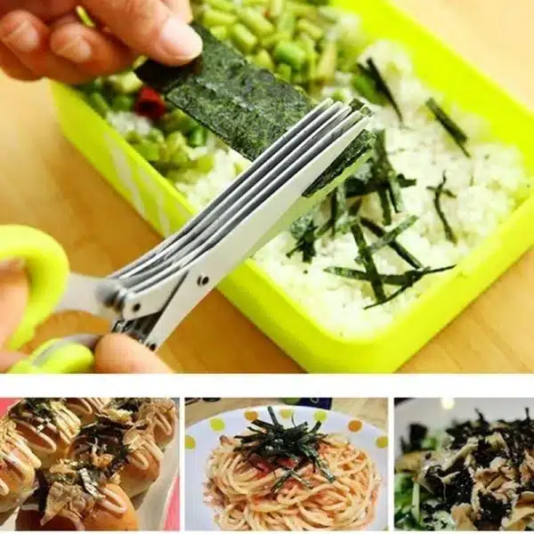 Kuchyňské nůžky s 5 čepelemi – KITCHEN SCISSORS slider